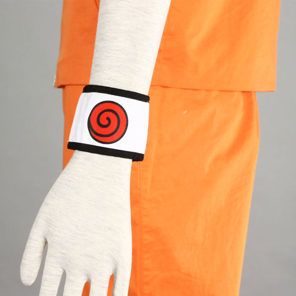 Naruto Costume Find the Four-Leaf Red Clover Naruto Orange Cosplay full Outfit for Men and Kids