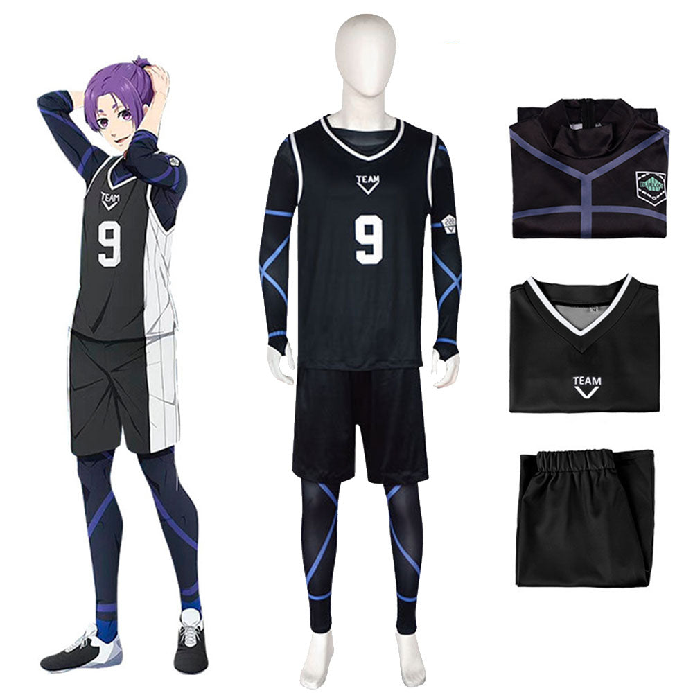 Blue Lock Costumes Isagi Yoichi Kunigami Rensuke Bachira Meguru Chigiri Hyom Cosplay Football Unifrom