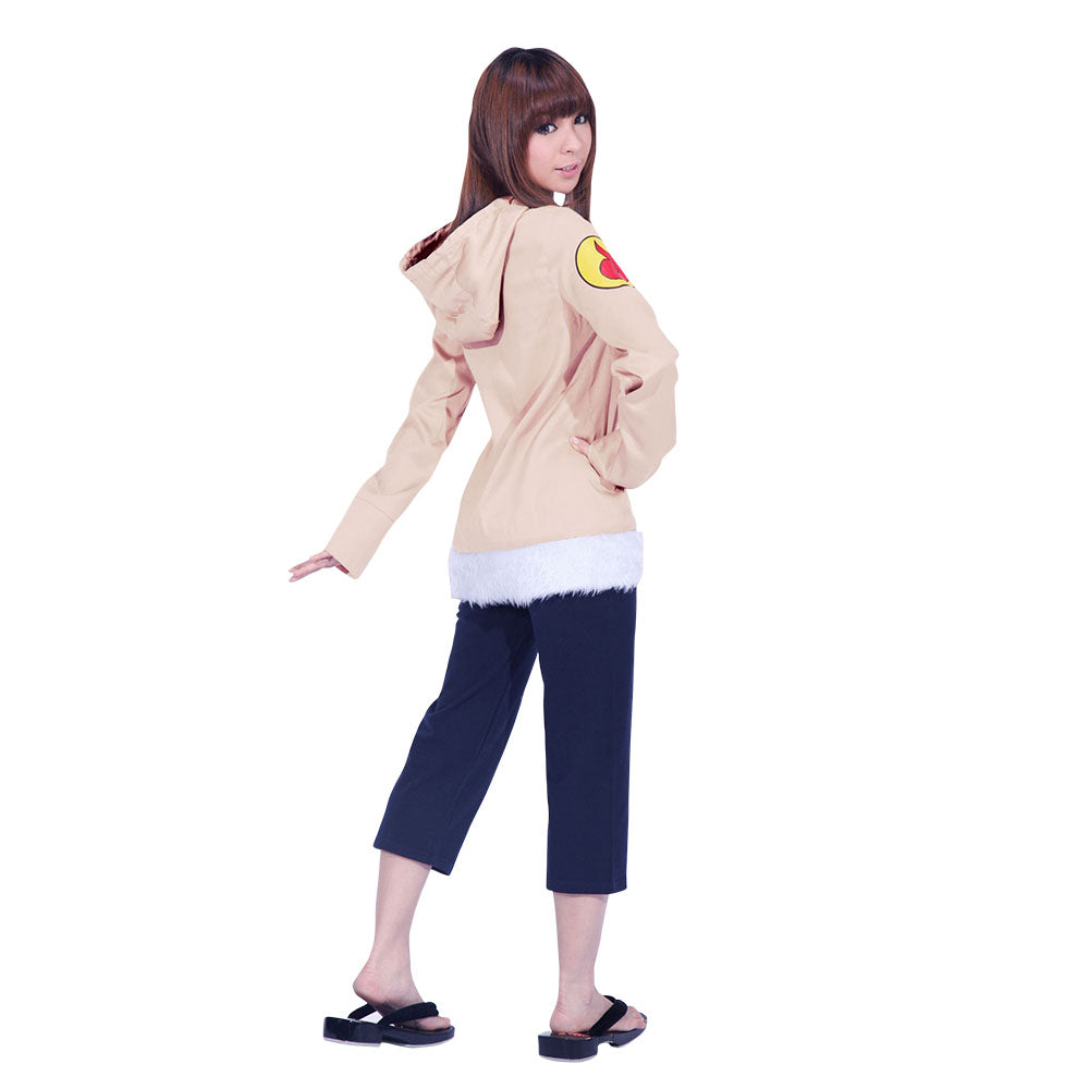 Naruto Costume Hyuuga Hinata Childhood Cosplay full Outfit for Women and Kids