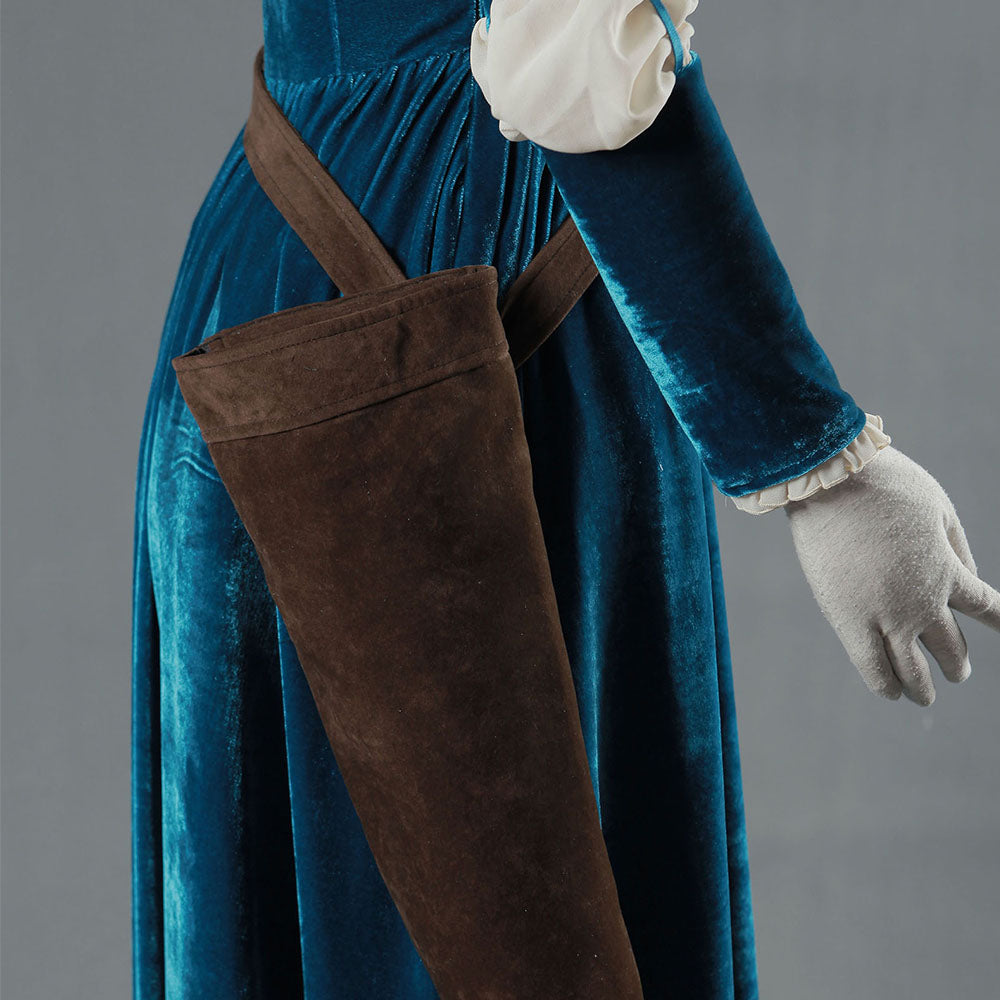 Brave Costume Princess Merida Cosplay Dress with Accessories for Women ...