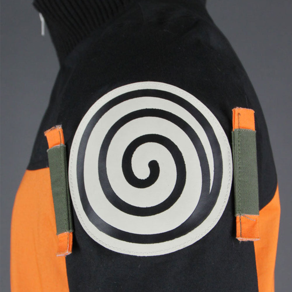 Naruto Costume Juvenile Naruto Orange Cosplay full Outfit for Men and Kids