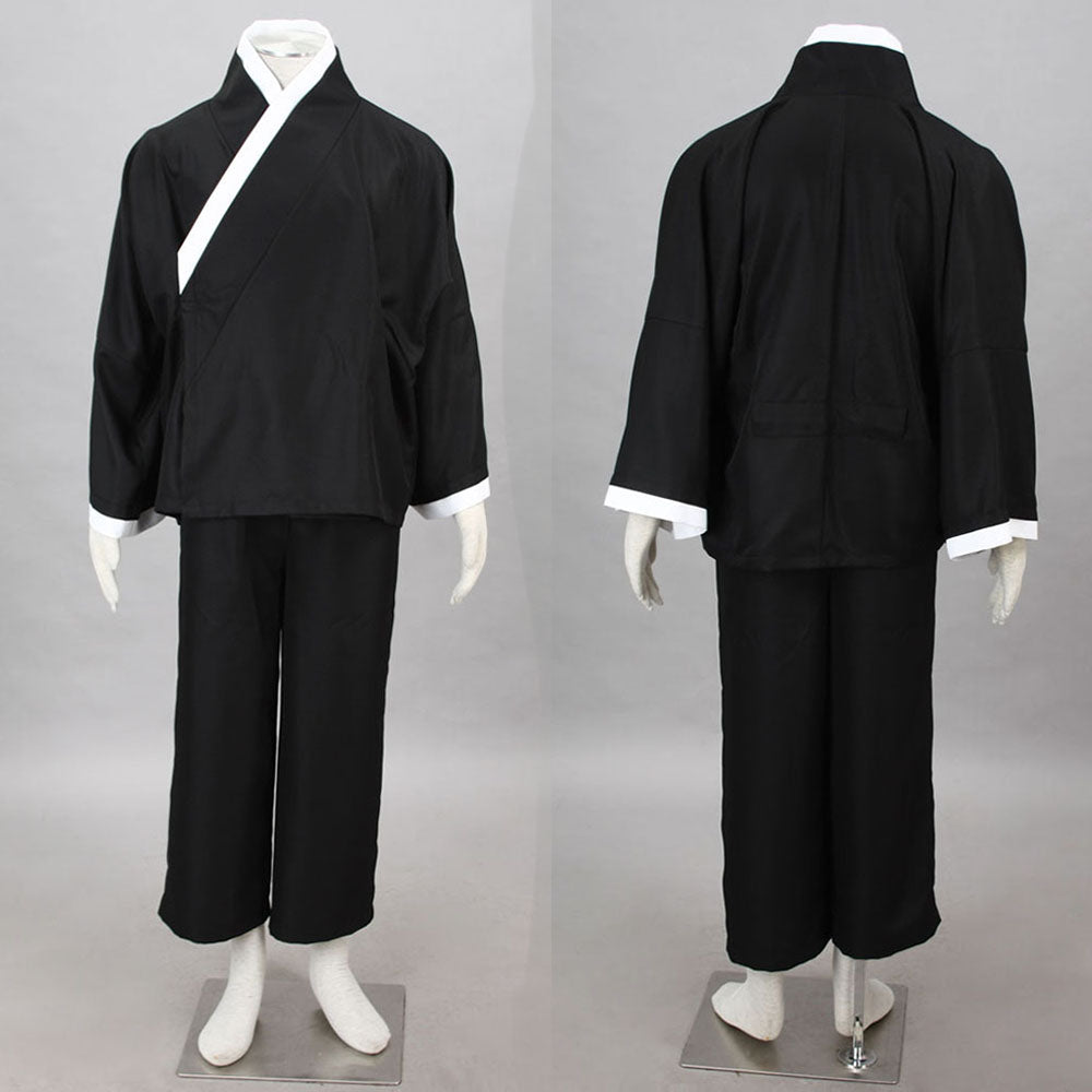 Bleach Costume Aizen Sousuke Cosplay Kimono Set 5th Division Captain Costume for Men and Kids