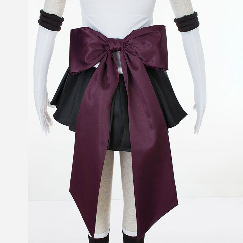 Women and Kids Sailor Moon Super S Costume Sailor Pluto Mingou Setsuna Cosplay with Accessories