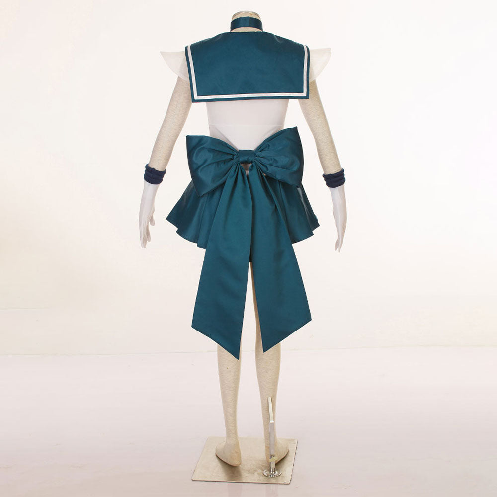 Women and Kids Sailor Moon Super S Costume Sailor Uranus Tenou Haruka Cosplay with Accessories