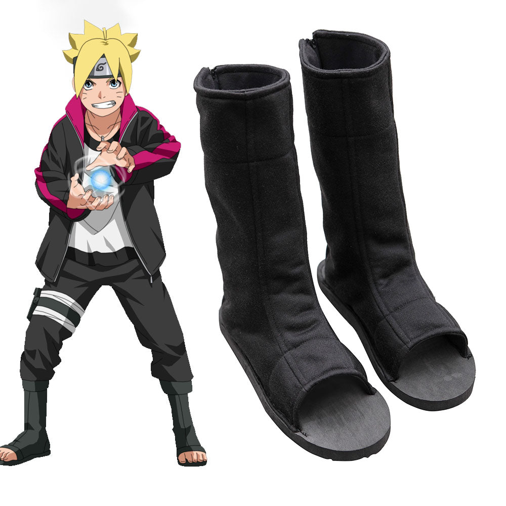 Naruto Boruto Costume Shoes Boruto Cosplay Shoes for Adults and Kids