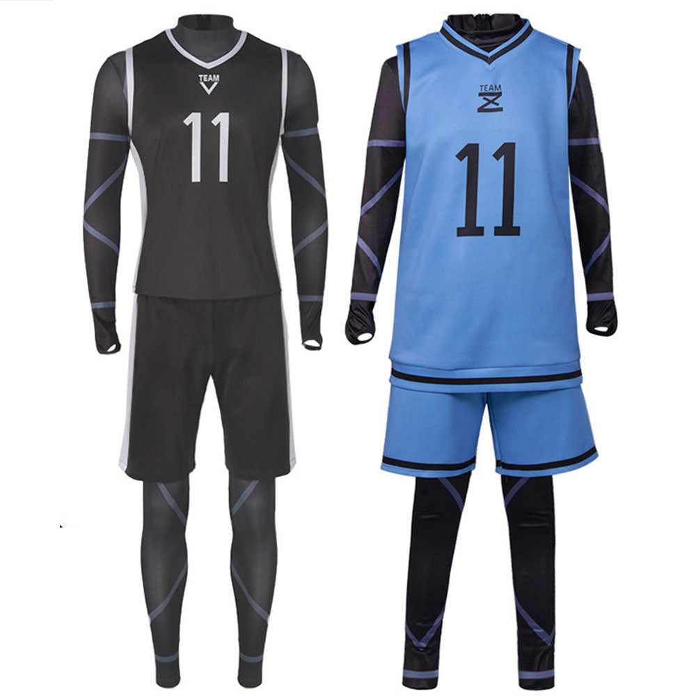 Blue Lock Costumes Isagi Yoichi Kunigami Rensuke Bachira Meguru Chigiri Hyom Cosplay Football Unifrom