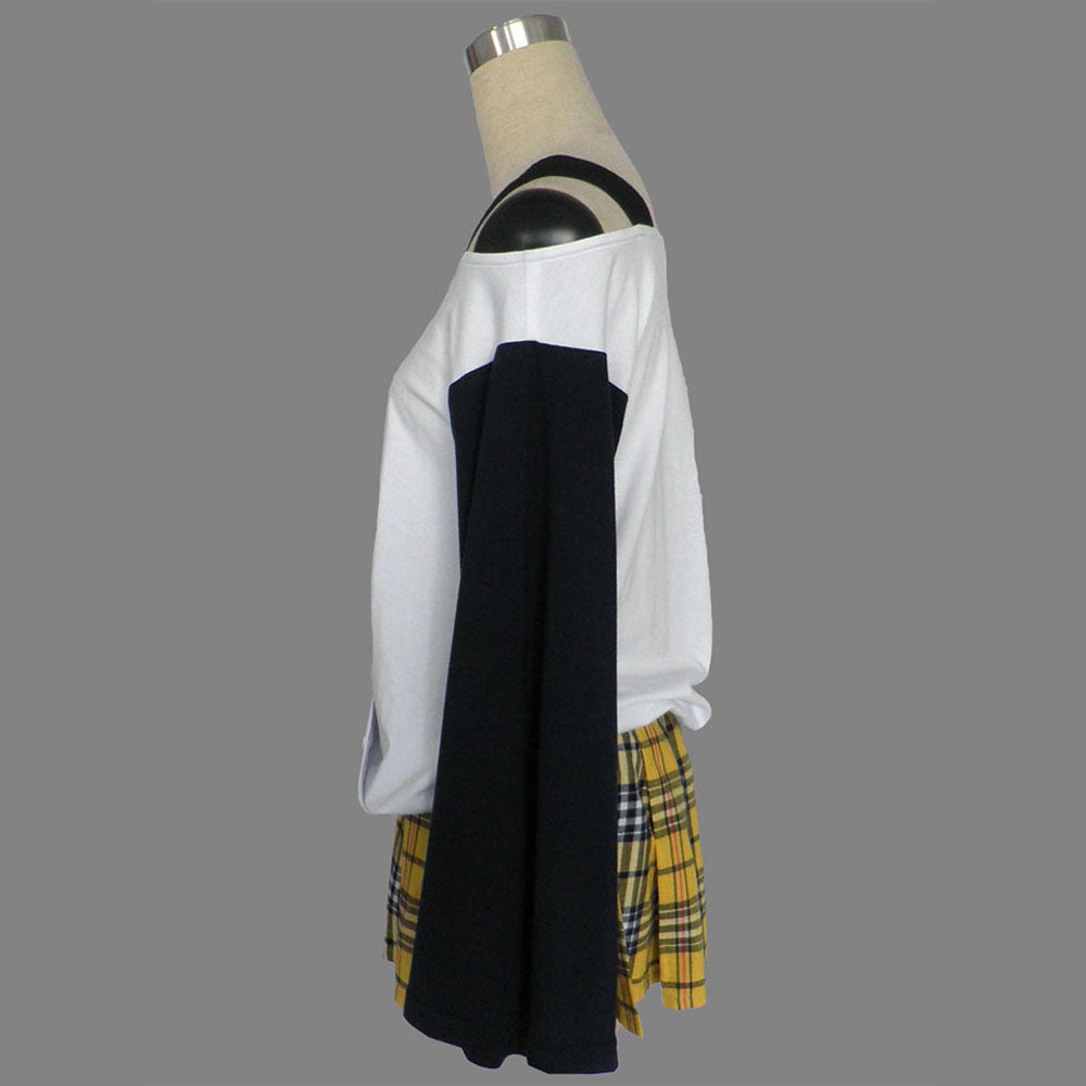 Rosario+Vampire Costumes Shirayuki Mizore Cosplay full Outfit for Women and Kids