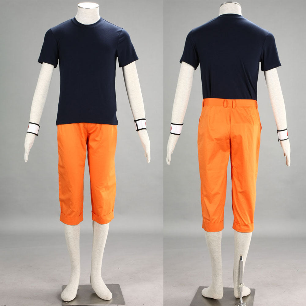 Naruto Costume Find the Four-Leaf Red Clover Naruto Orange Cosplay full Outfit for Men and Kids
