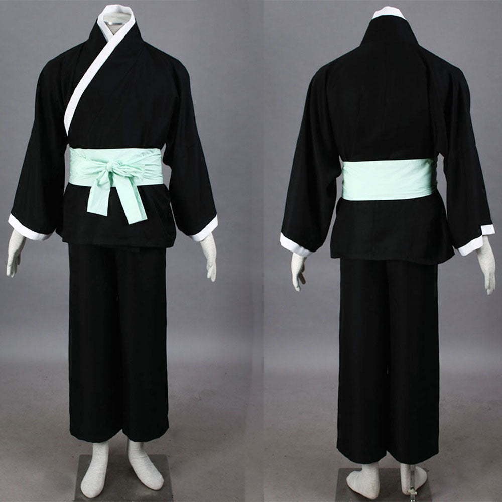 Bleach Costume Kyoraku Shunsui Cosplay Kimono Outfit 8th Division Captain Costume for Men and Kids