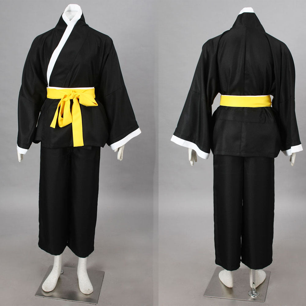 Bleach Costume Soi Fon/Fon Shaorin Cosplay Kimono Set 2nd Division Captain Costume for Women and Kids