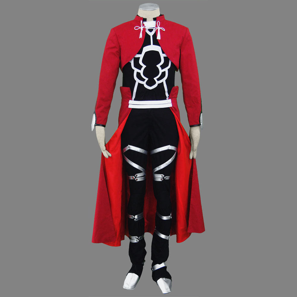 Fate / Stay Night Costume Archer Emiya Shirou Cosplay Set with Accessories for Men and Kids
