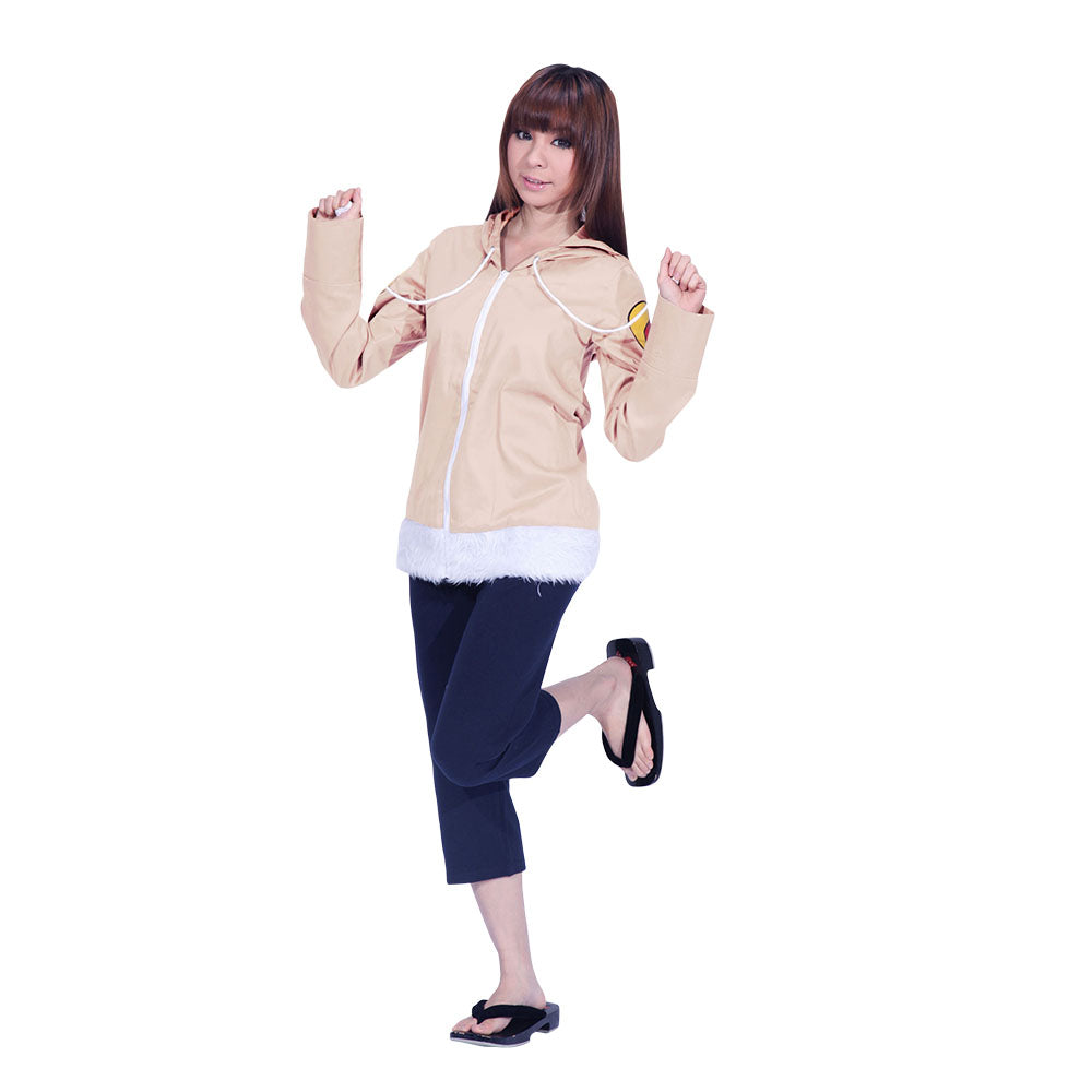 Naruto Costume Hyuuga Hinata Childhood Cosplay full Outfit for Women and Kids