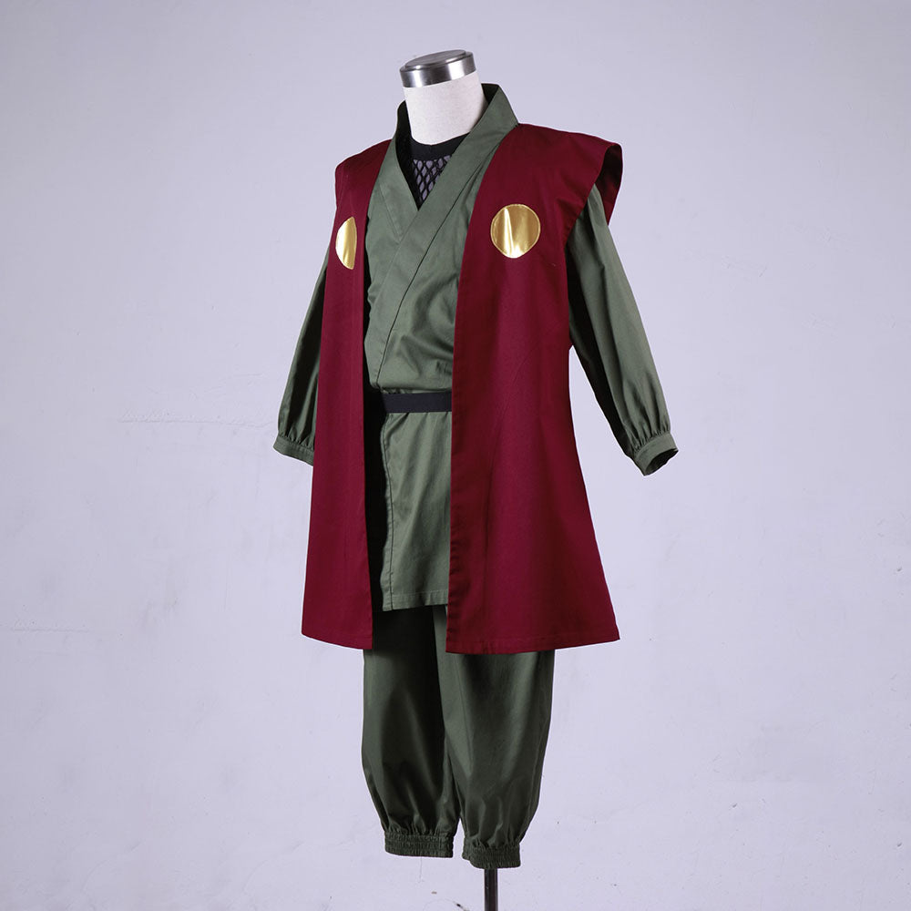 Naruto Costume Jiraiya Cosplay full Outfit for Men and Kids