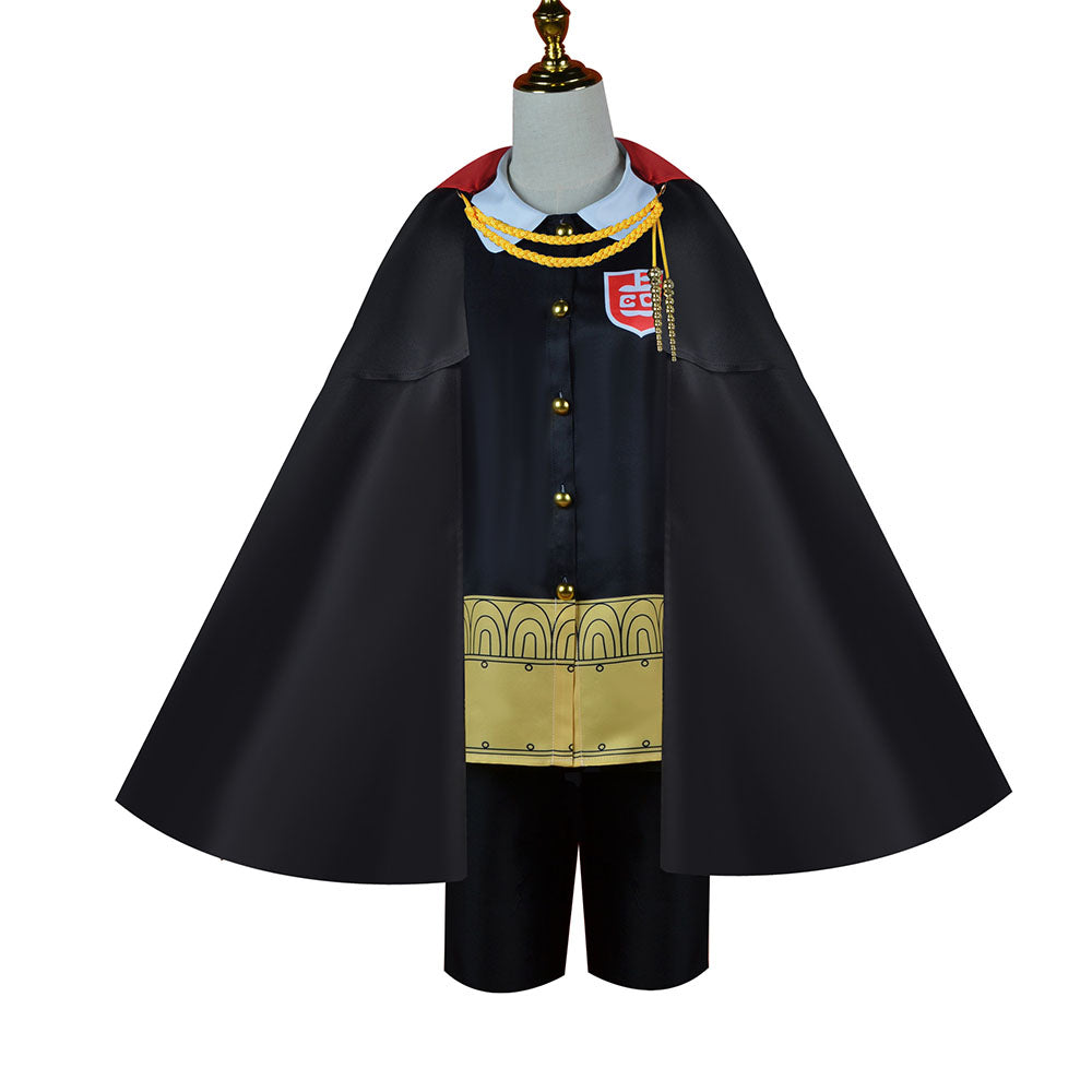 Spy x Family Costume Damian Desmond Cosplay Outfit Costume with Cloak for Men and Kids