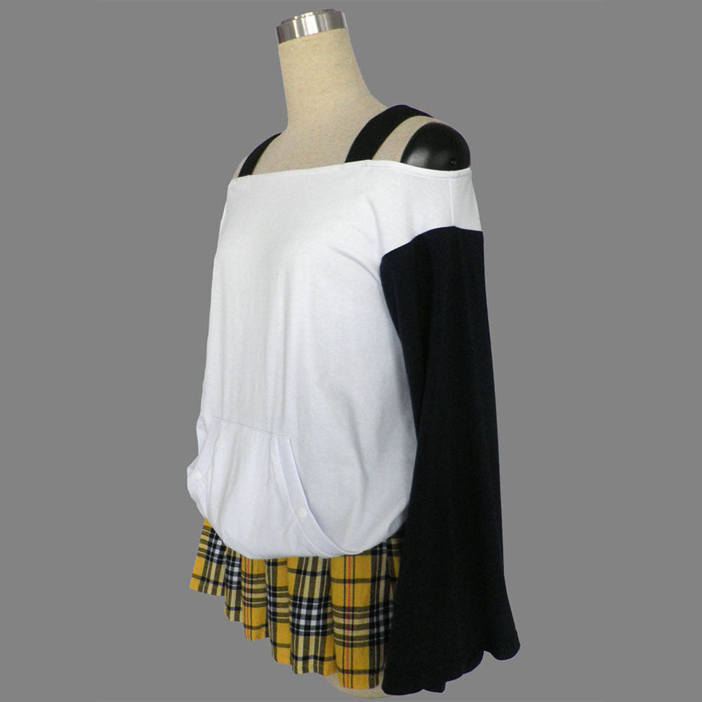 Rosario+Vampire Costumes Shirayuki Mizore Cosplay full Outfit for Women and Kids