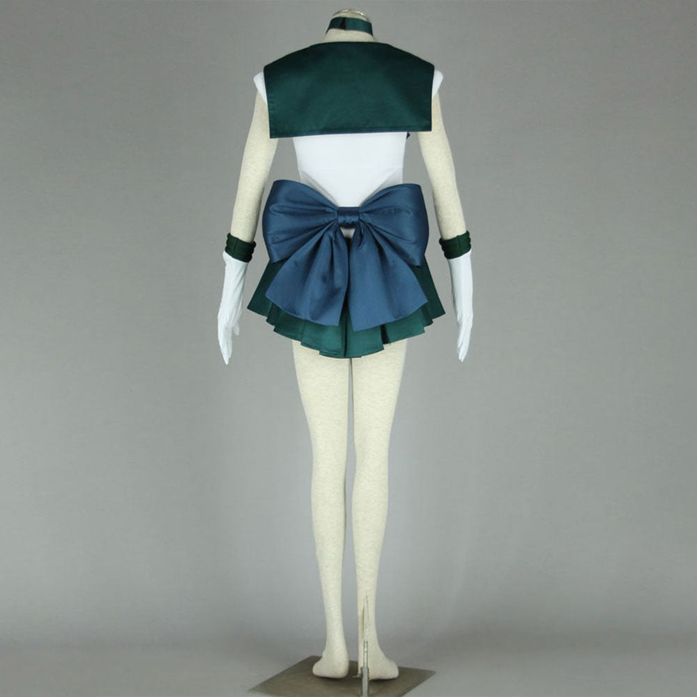 Women and Kids Sailor Moon Costume Sailor Neptune Kaiou Michiru Cosplay with Accessories