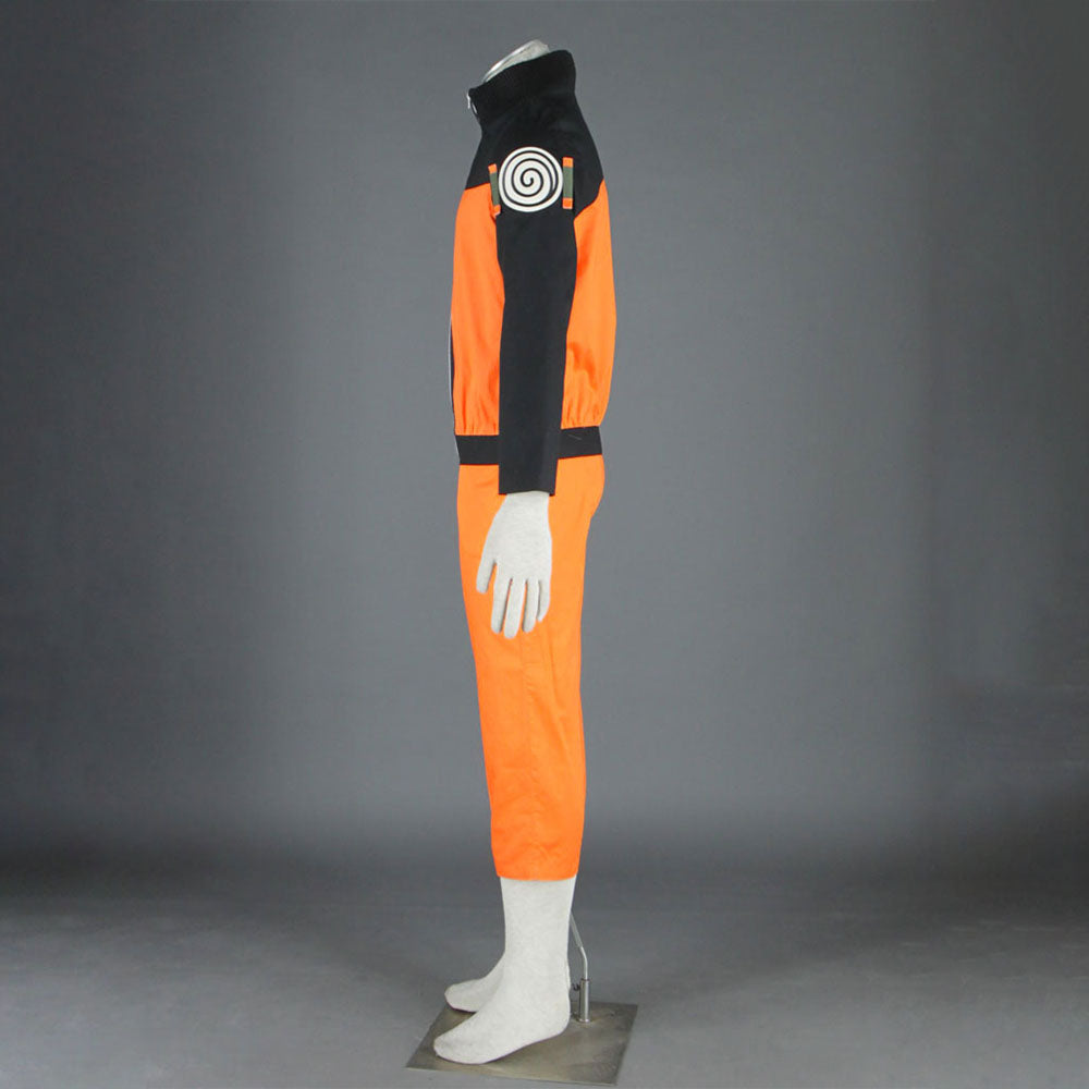Naruto Costume Juvenile Naruto Orange Cosplay full Outfit for Men and Kids
