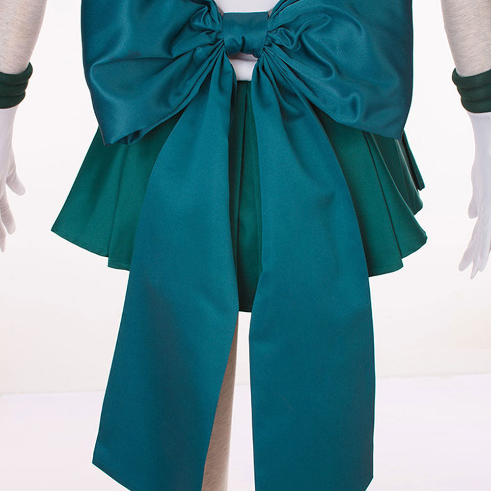 Women and Kids Sailor Moon Super S Costume Sailor Neptune Kaiou Michiru Cosplay with Accessories