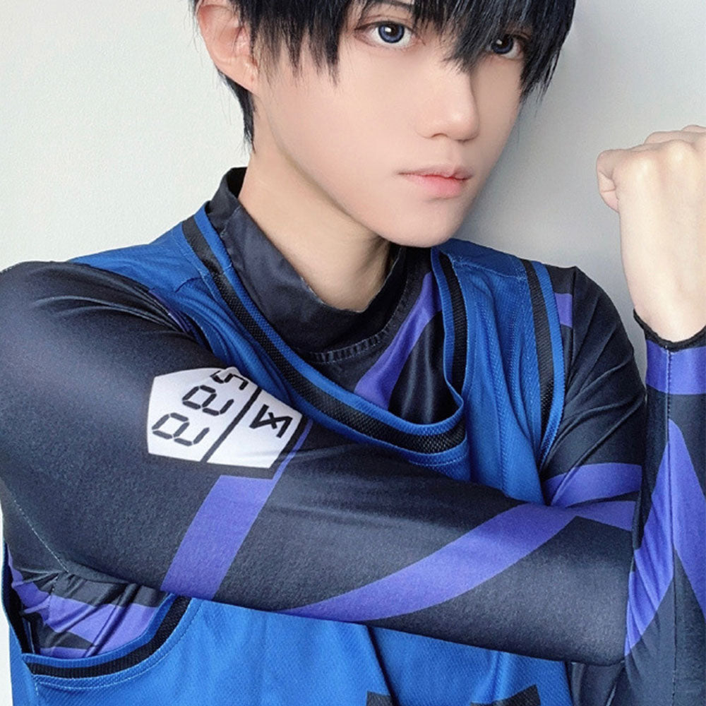 Blue Lock Costumes Isagi Yoichi Kunigami Rensuke Bachira Meguru Chigiri Hyom Cosplay Football Unifrom