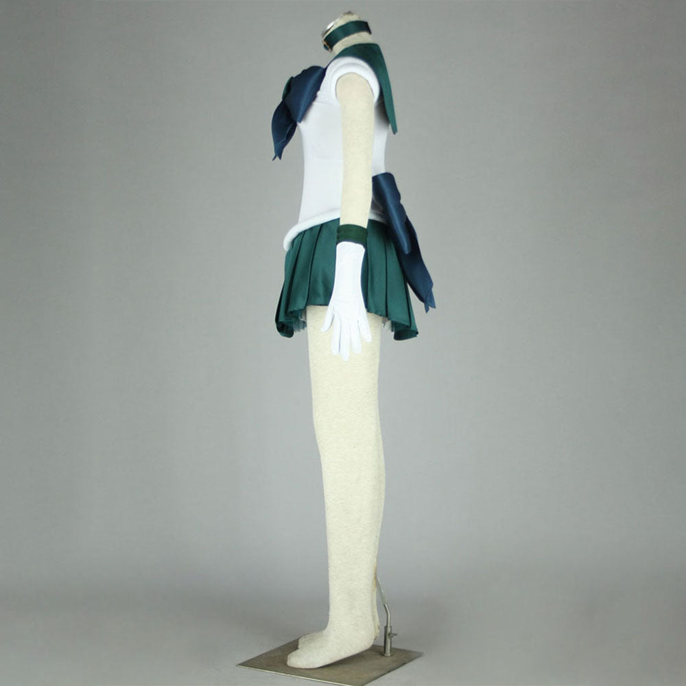 Women and Kids Sailor Moon Costume Sailor Neptune Kaiou Michiru Cosplay with Accessories