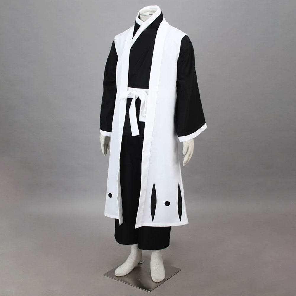 Bleach Costume Hitsugaya Toushirou Cosplay Kimono full Outfit 10th Division Captain Costume for Men and Kids