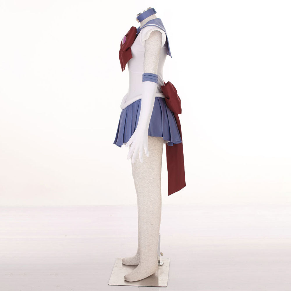 Women and Kids Sailor Moon Super S Costume Sailor Saturn Tomoyo Hotaru Cosplay with Accessories