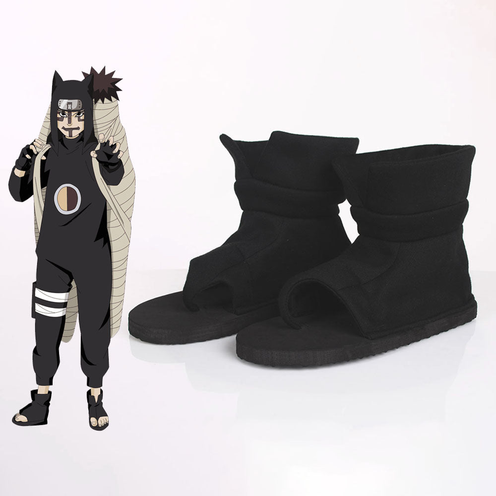 Naruto Costume Shoes Kankuro Cosplay Shoes For Adults and Kids