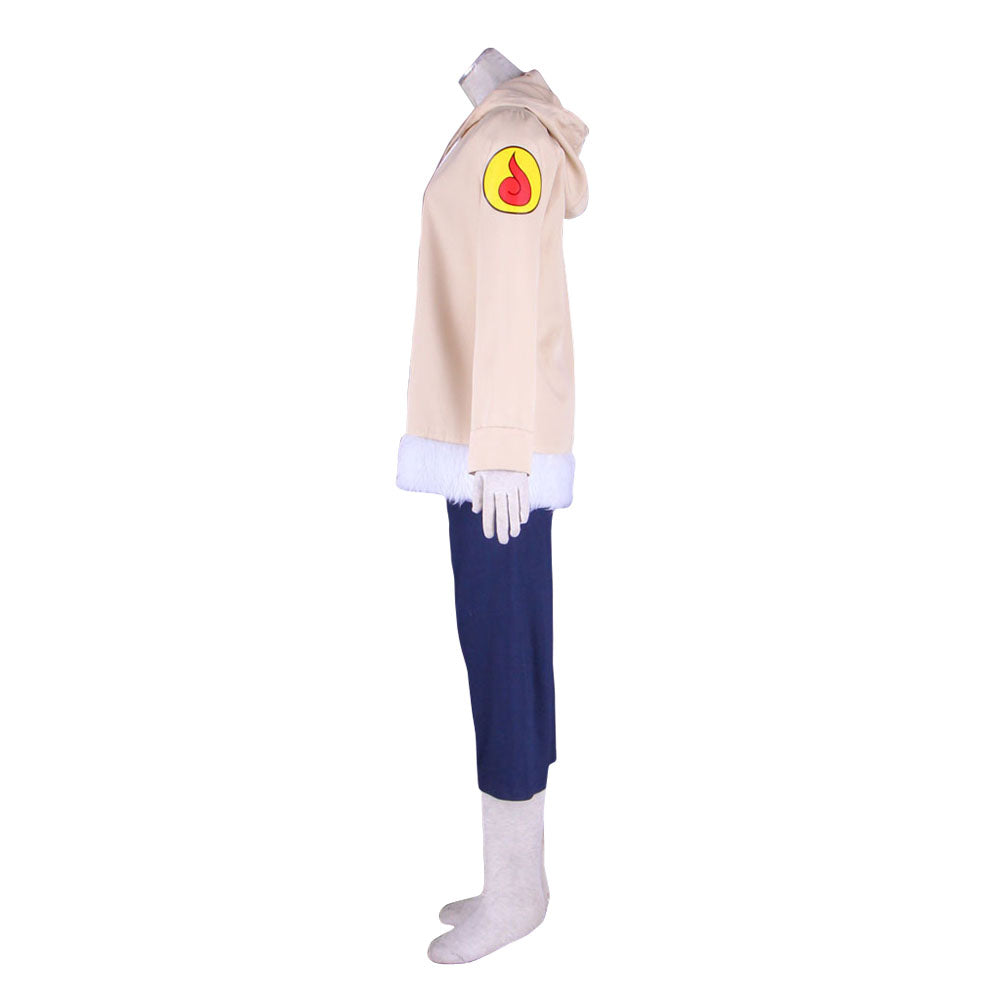 Naruto Costume Hyuuga Hinata Childhood Cosplay full Outfit for Women and Kids