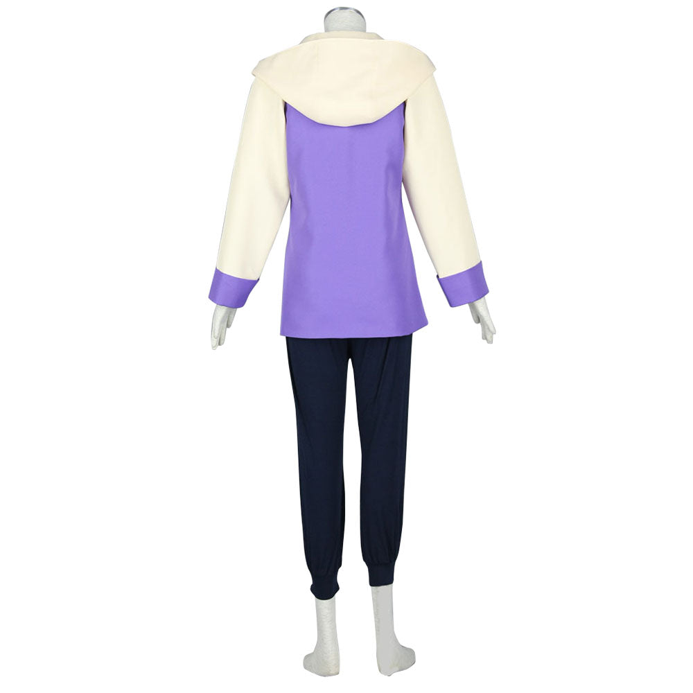Naruto Shippuden Costume Hyuuga Hinata Cosplay full Outfit for Women and Kids