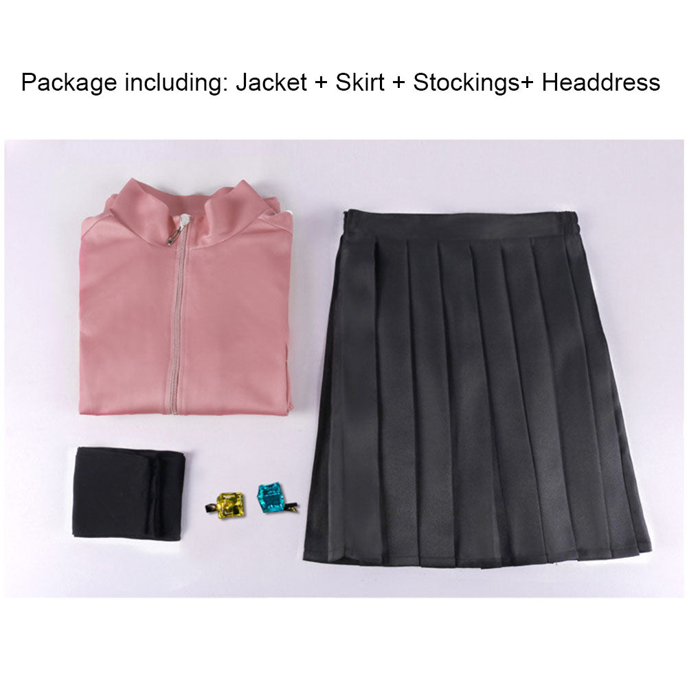 Bocchi the Rock Costume Gotoh Hitori Cosplay Full Outfit for Women
