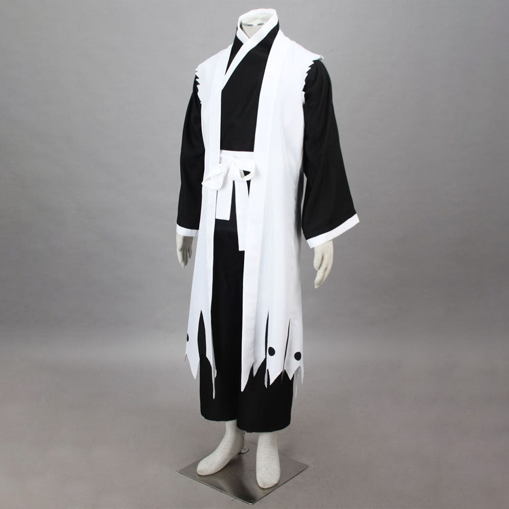 Bleach Costume Zaraki Kenpachi Cosplay Kimono full Outfit 11th Division Captain Costume for Men and Kids