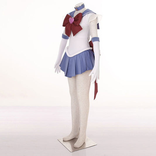 Women and Kids Sailor Moon Super S Costume Sailor Saturn Tomoyo Hotaru Cosplay with Accessories