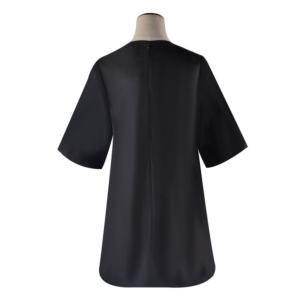 Women and Kids Spy x Family Costume Anya Forger Black Cosplay Dress Costume with Accessories