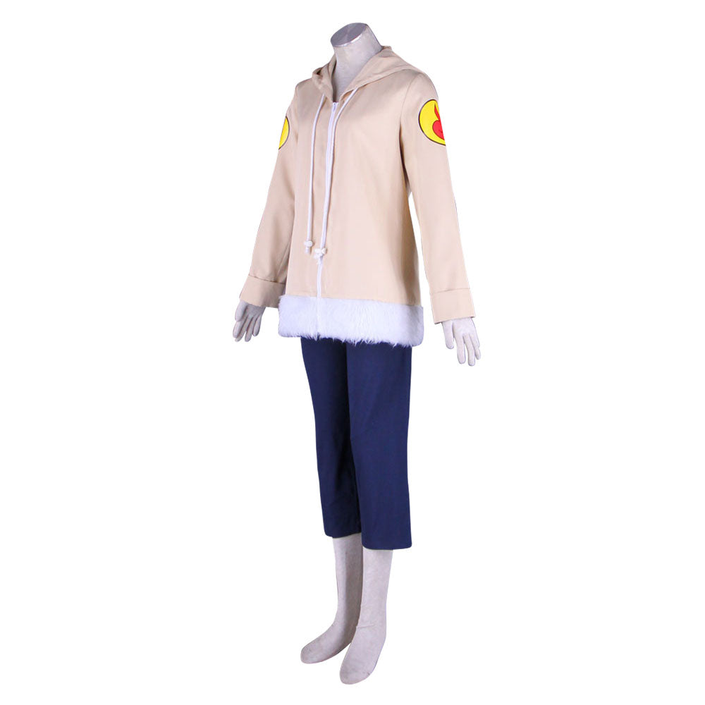 Naruto Costume Hyuuga Hinata Childhood Cosplay full Outfit for Women and Kids