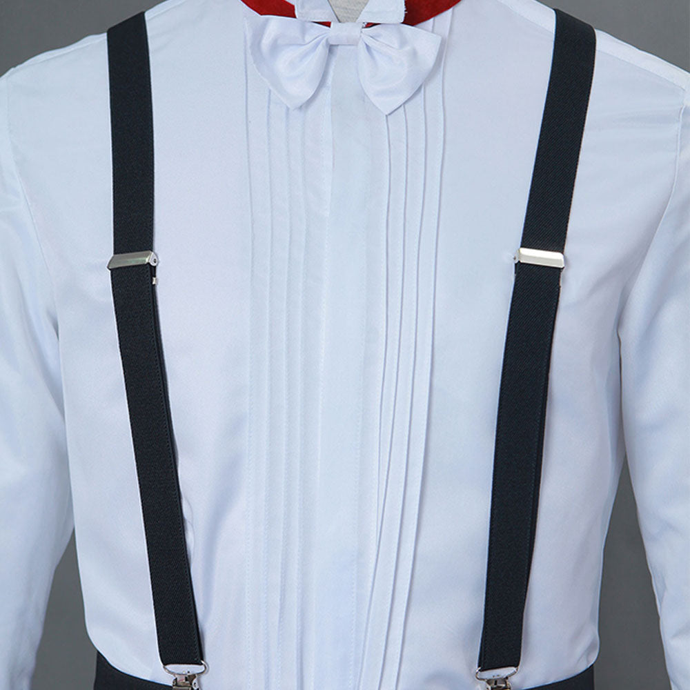 Men and Kids Sailor Moon Costume Tuxedo Mask Chiba Mamoru Cosplay Suit with Accessories