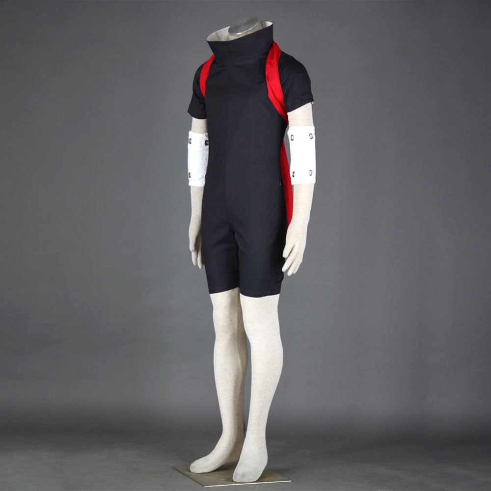 Men and Kids Naruto Costume Uchiha Sasuke Taking Chunin Exam Cosplay full Outfit