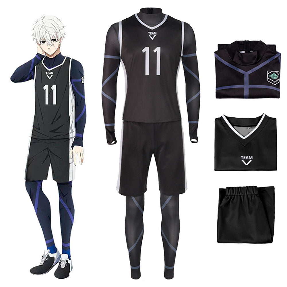 Blue Lock Costumes Isagi Yoichi Kunigami Rensuke Bachira Meguru Chigiri Hyom Cosplay Football Unifrom