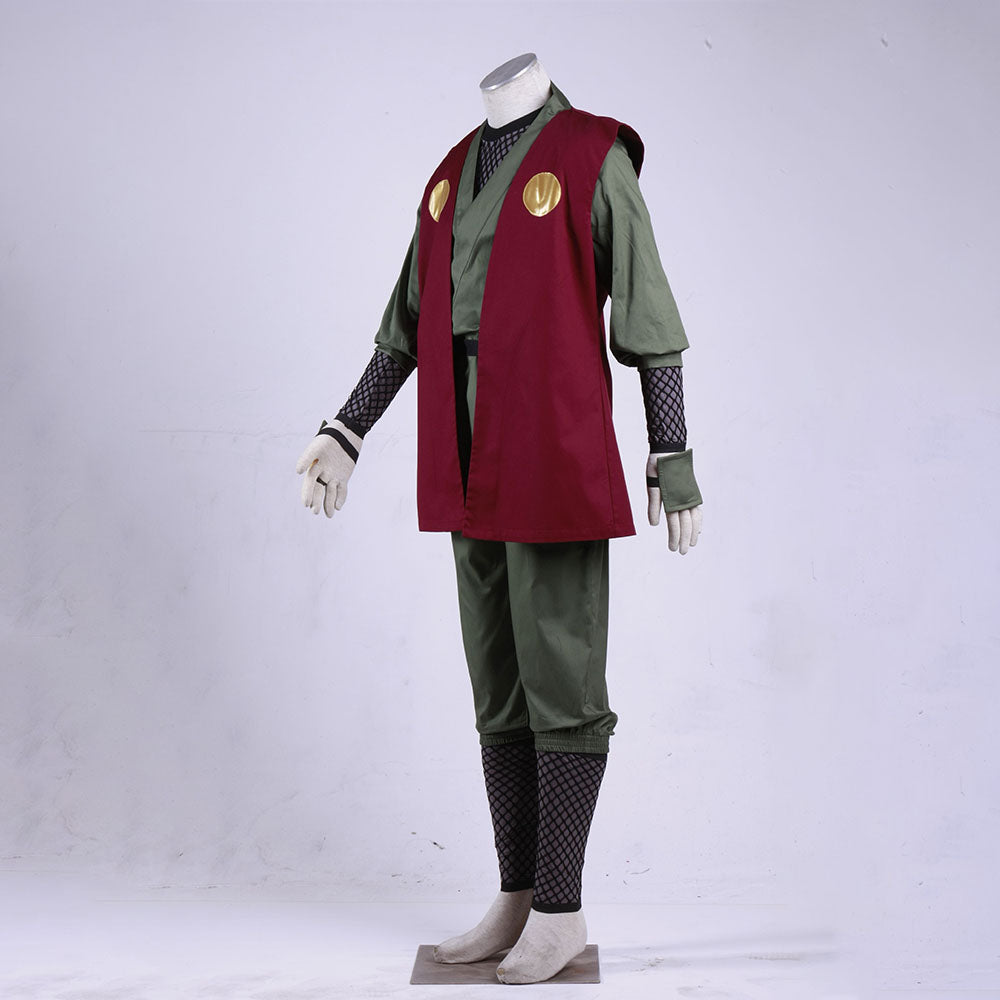 Naruto Costume Jiraiya Cosplay full Outfit for Men and Kids
