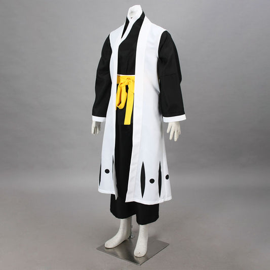 Bleach Costume Soi Fon/Fon Shaorin Cosplay Kimono Set 2nd Division Captain Costume for Women and Kids