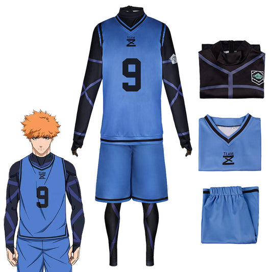 Blue Lock Costumes Isagi Yoichi Kunigami Rensuke Bachira Meguru Chigiri Hyom Cosplay Football Unifrom