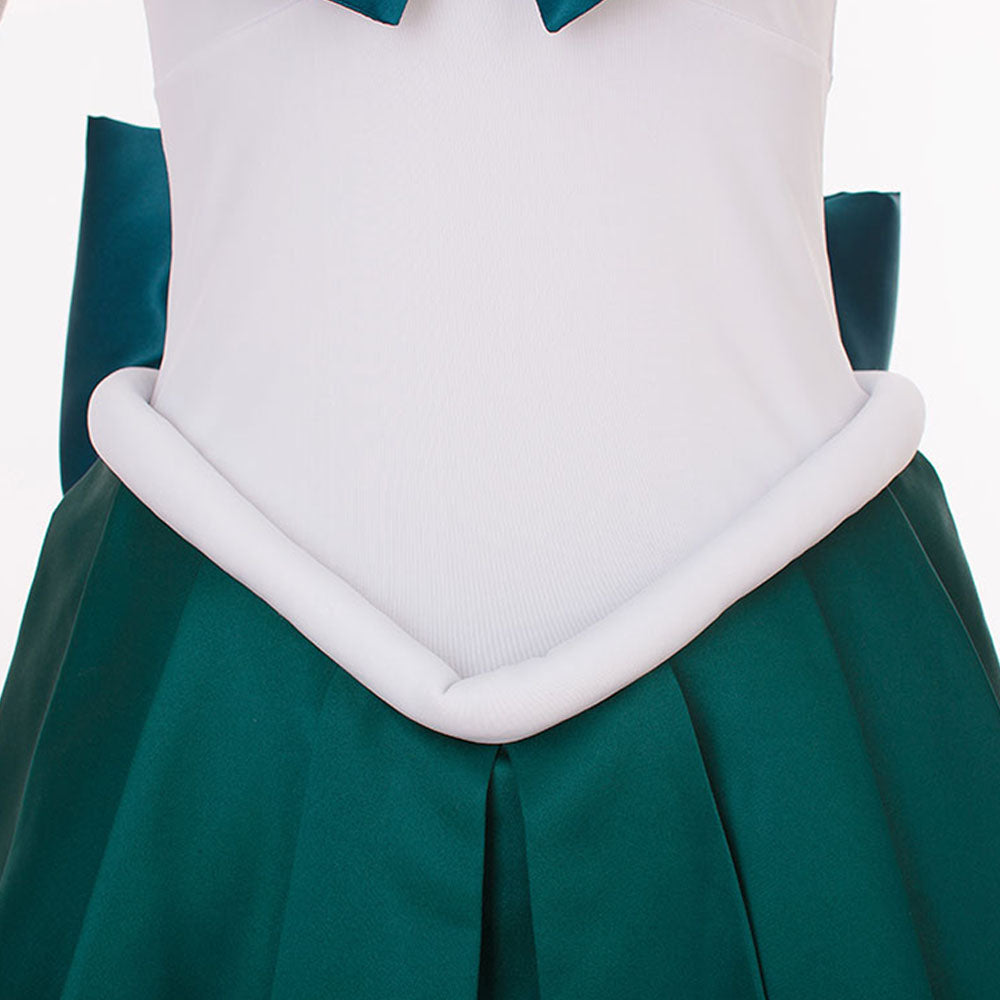 Women and Kids Sailor Moon Super S Costume Sailor Neptune Kaiou Michiru Cosplay with Accessories