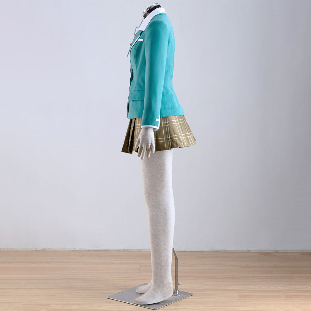 Rosario+Vampire Costumes Akashiya Moka Cosplay full Outfit Uniform for Women and Kids