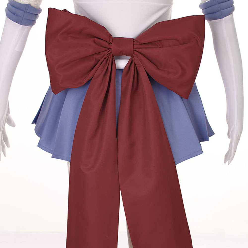 Women and Kids Sailor Moon Super S Costume Sailor Saturn Tomoyo Hotaru Cosplay with Accessories