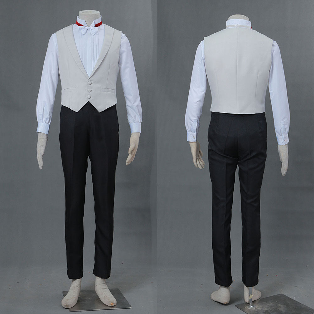 Men and Kids Sailor Moon Costume Tuxedo Mask Chiba Mamoru Cosplay Suit with Accessories