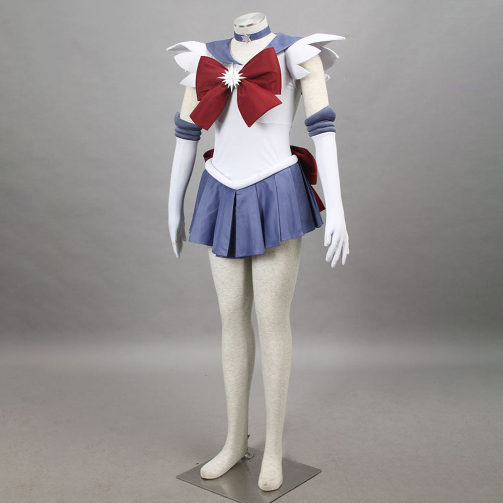 Women and Kids Sailor Moon Costume Sailor Saturn Tomoyo Hotaru Cosplay with Accessories