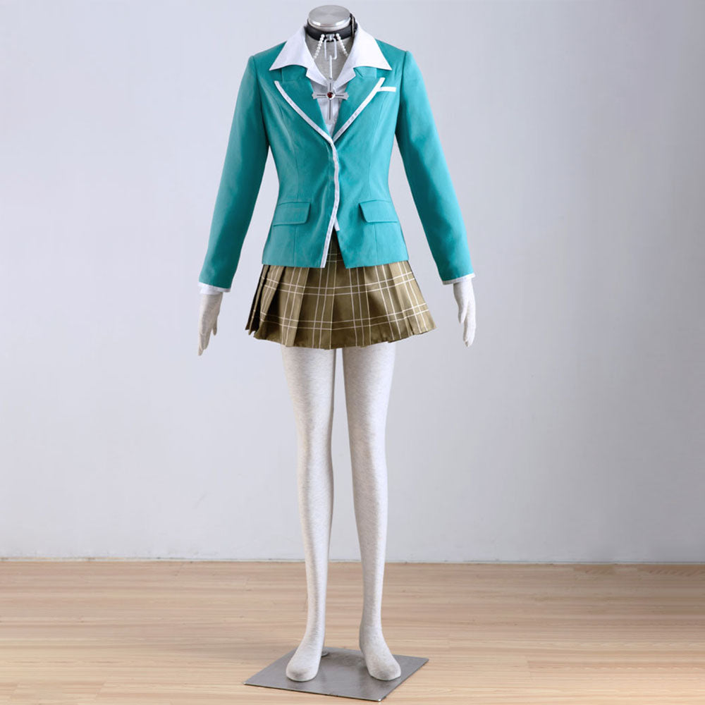 Rosario+Vampire Costumes Akashiya Moka Cosplay full Outfit Uniform for Women and Kids