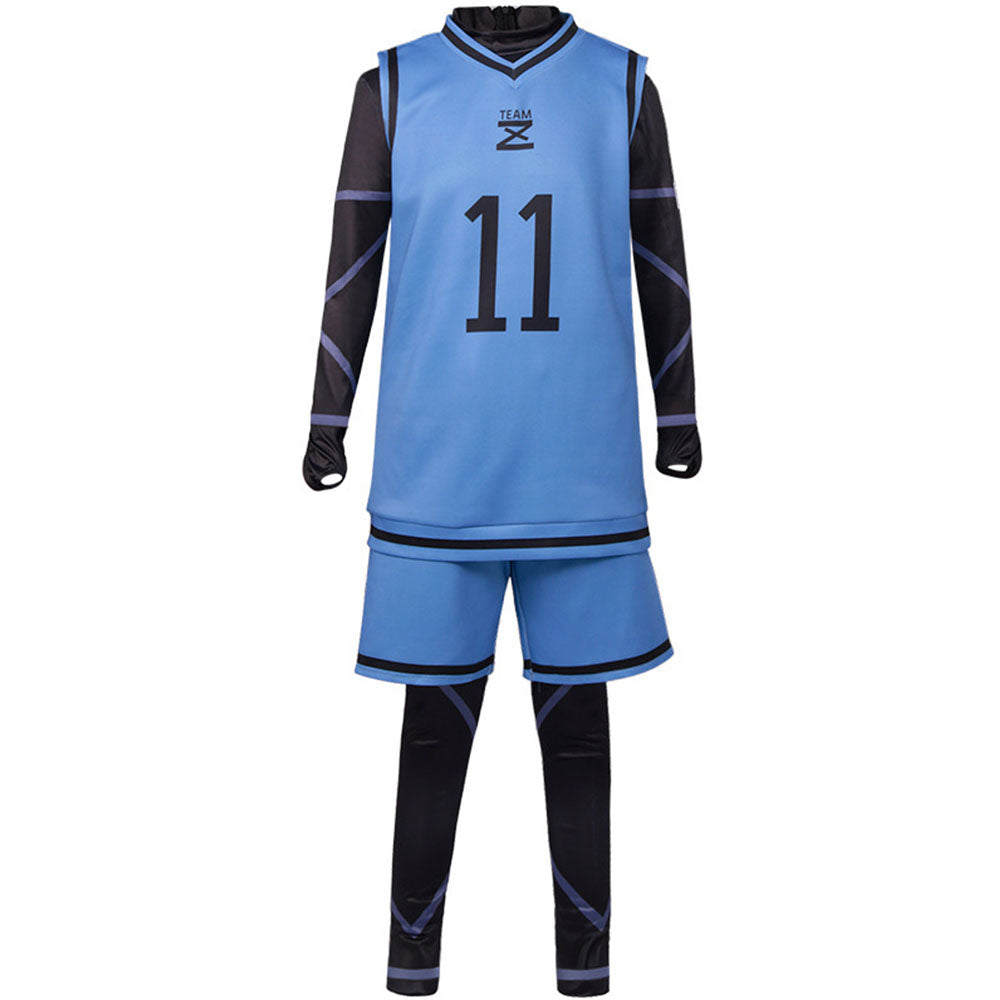 Blue Lock Costumes Isagi Yoichi Kunigami Rensuke Bachira Meguru Chigiri Hyom Cosplay Football Unifrom