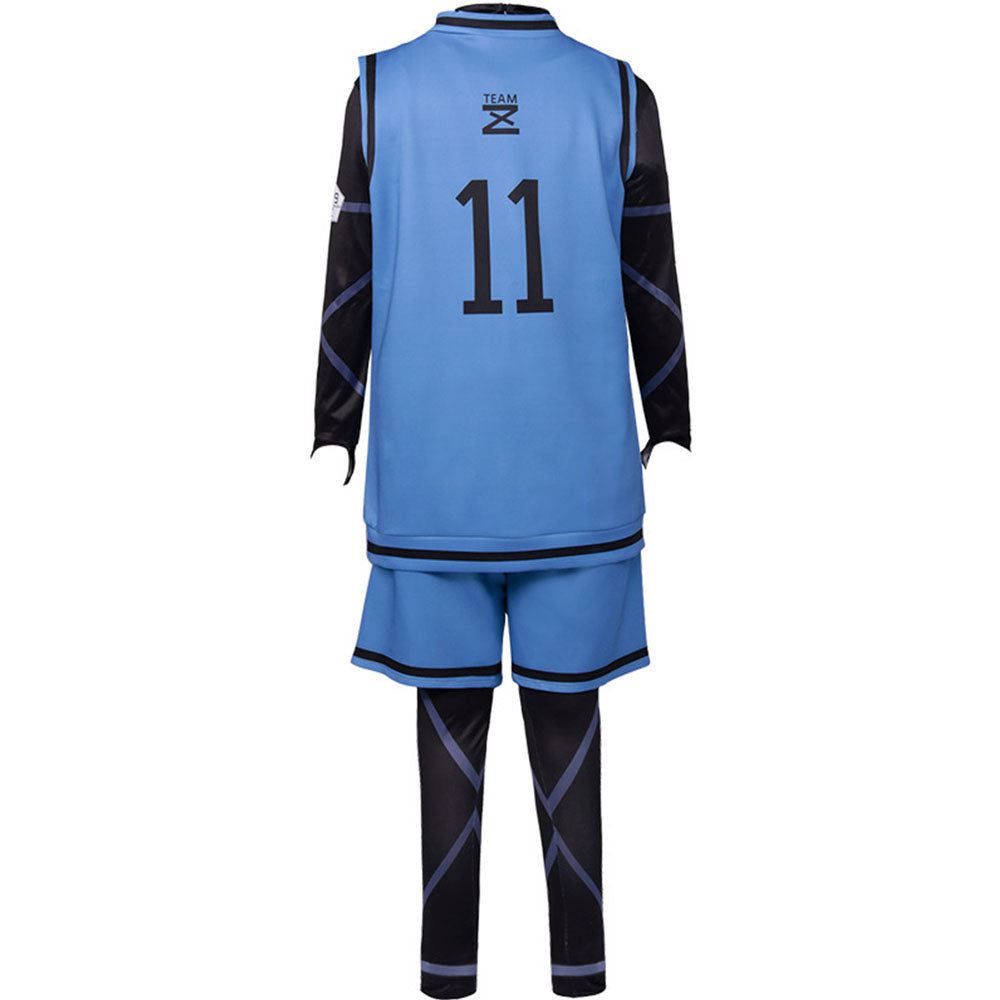 Blue Lock Costumes Isagi Yoichi Kunigami Rensuke Bachira Meguru Chigiri Hyom Cosplay Football Unifrom