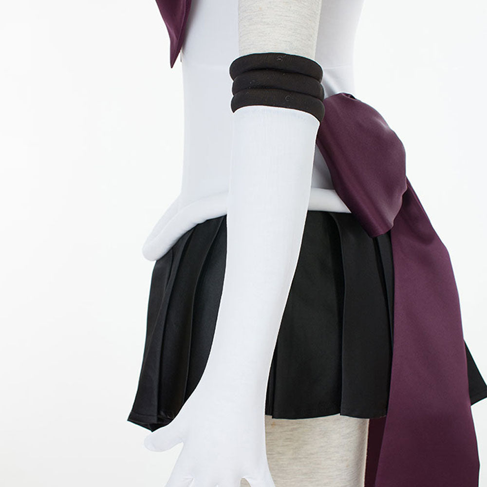 Women and Kids Sailor Moon Super S Costume Sailor Pluto Mingou Setsuna Cosplay with Accessories