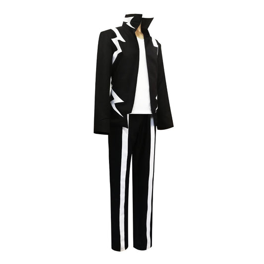 Anime My Hero Academia Kaminari Denki Cosplay Black Costume